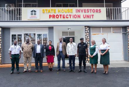 11. Heads and officials of UCAA, Entebbe International Airport, Directorate of Immigration Control, Aviation Security and Aviation Police on 22nd Sept 2023